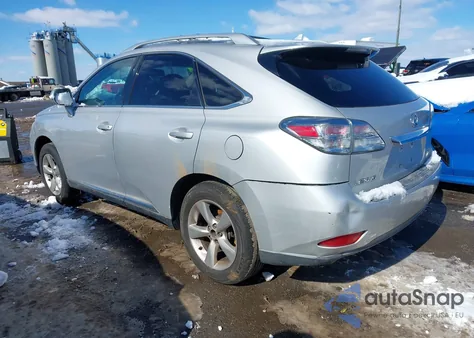 2010 Lexus Rx 350 z USA, uszkodzony, nr VIN 2T2BK1BA5AC053844
